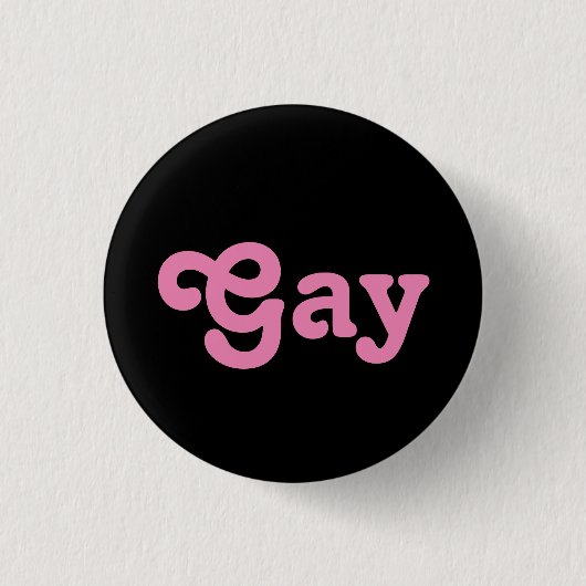 Button Gay (Vorderseite)