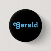 Button Gerald (Vorderseite)