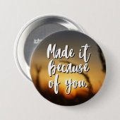Button-Geschenk kleines und einfaches Unisex-Desig Button (Vorne & Hinten)