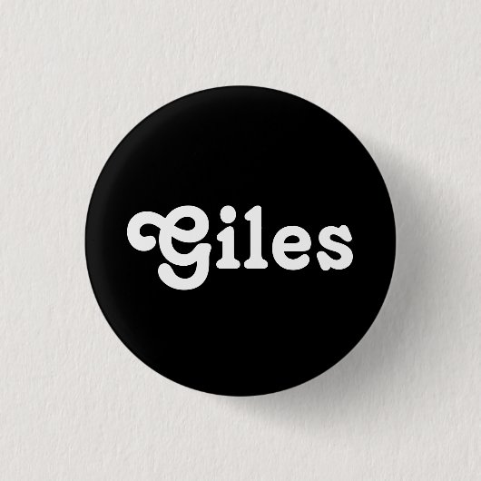 Button Giles (Vorderseite)