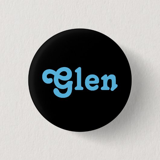 Button Glen (Vorderseite)