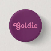 Button Goldie (Vorderseite)
