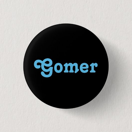 Button Gomer (Vorderseite)