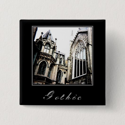 Button "Gothic" (Vorderseite)