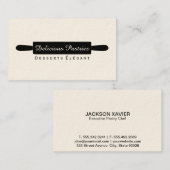 Button | Gourmet Visitenkarte (Vorne/Hinten)