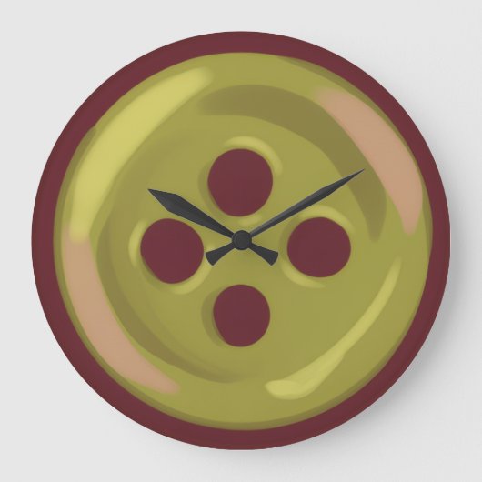Button große wanduhr (Vorderseite)