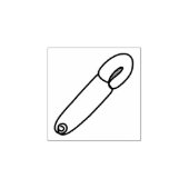 Button Gummistempel (Prägung)