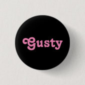 Button Gusty (Vorderseite)