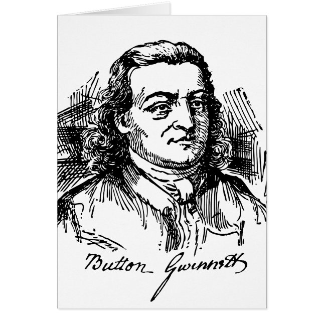 Button Gwinnett (Vorne)