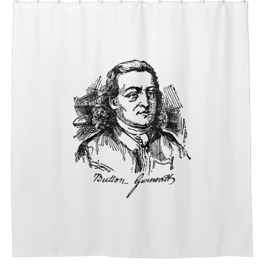 Button Gwinnett Duschvorhang (Vorderseite)