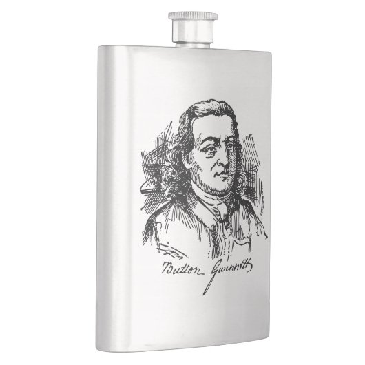 Button Gwinnett Flachmann (Rechts)