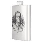 Button Gwinnett Flachmann (Links)