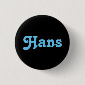 Button Hans (Vorderseite)