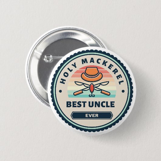 Button - Heiliger Makerel! Beste Einheit je (Vorne & Hinten)