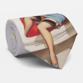 Button herauf Gallone im Auto Krawatte (Gerollt)