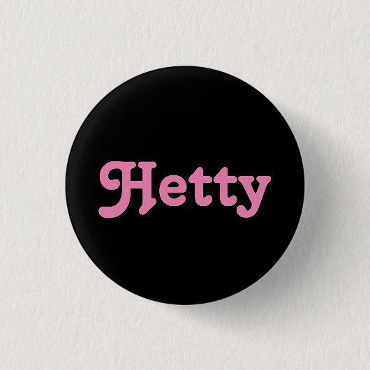 Button Hetty (Vorderseite)