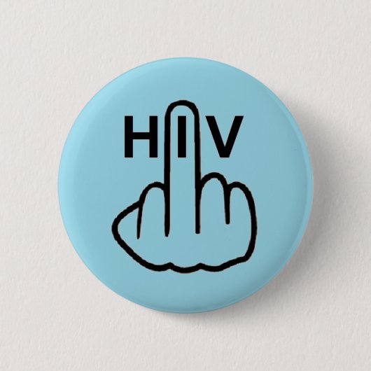 Button HIV Gedreht (Vorderseite)