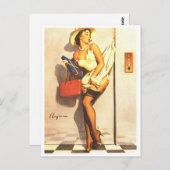 Button hoch postkarte (Vorne/Hinten)