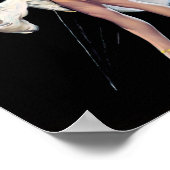 Button hochfahren poster (Ecke)