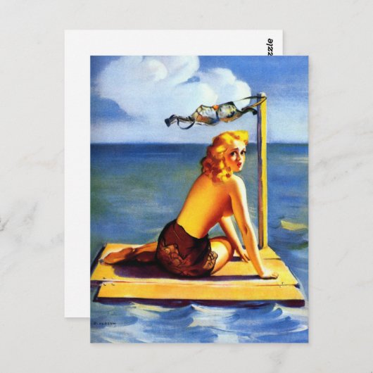 Button hochfahren postkarte (Vorne/Hinten)