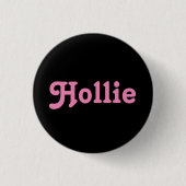 Button Hollie (Vorderseite)