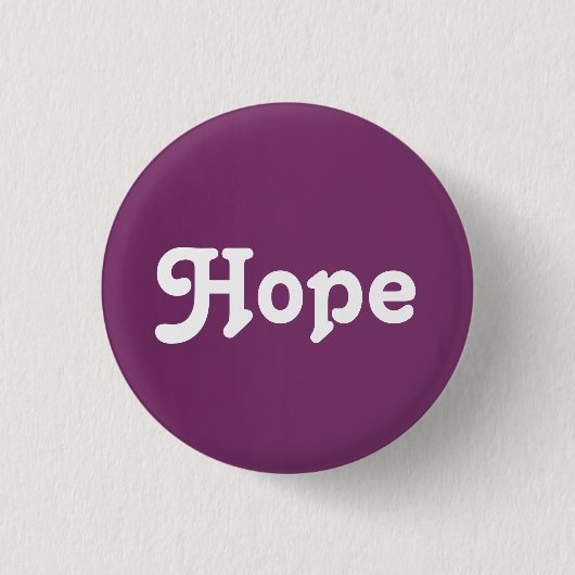 Button Hope (Vorderseite)