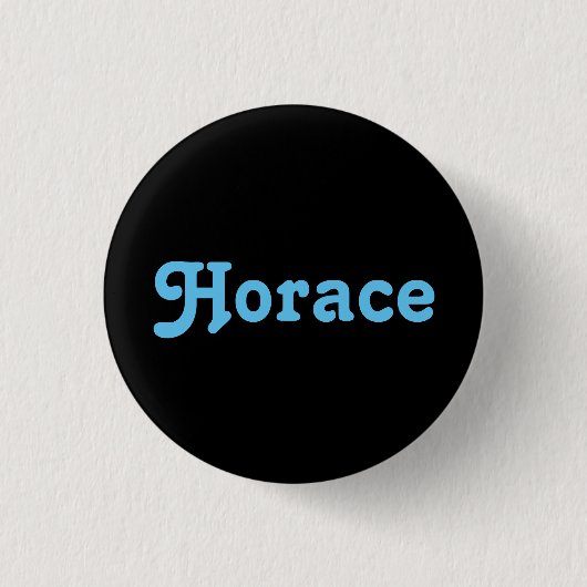 Button Horace (Vorderseite)