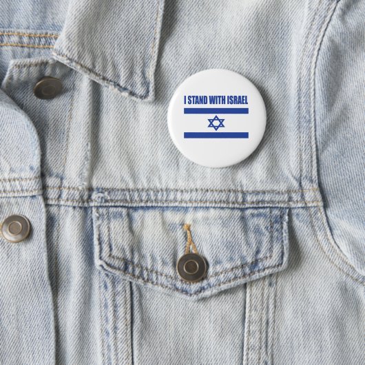 Button i Stand with Israel flag (Beispiel)