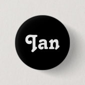 Button Ian (Vorderseite)