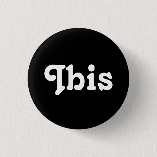 Button Ibis (Vorderseite)