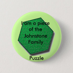 Button - Ich bin ein Teil des ___ Familie-Puzzles
