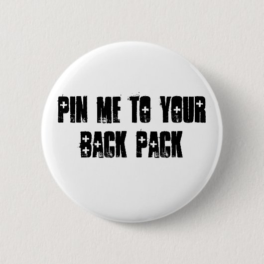 Button ich zu Ihrem Rucksack (Vorderseite)