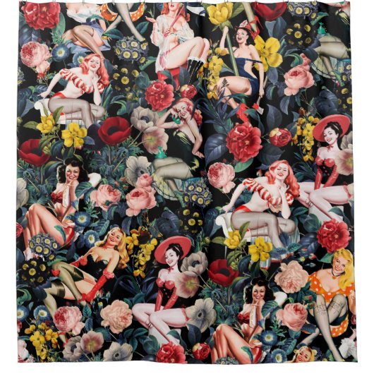 BUTTON III DUSCHVORHANG (Vorderseite)