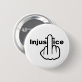 Button Injustice Gedreht (Vorne & Hinten)