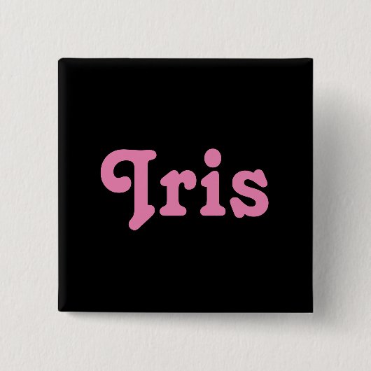 Button Iris (Vorderseite)