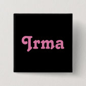 Button Irma (Vorderseite)