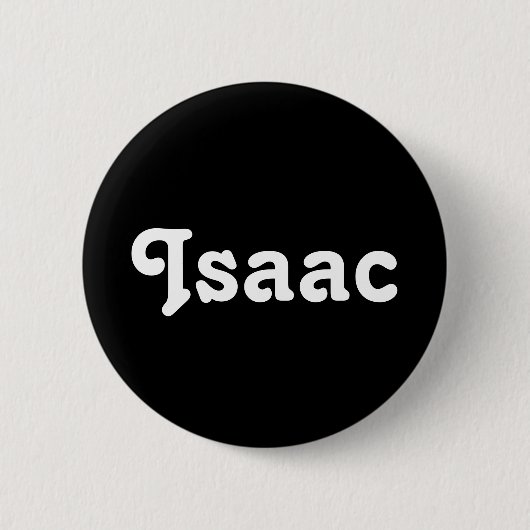 Button Isaac (Vorderseite)