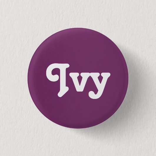 Button Ivy (Vorderseite)
