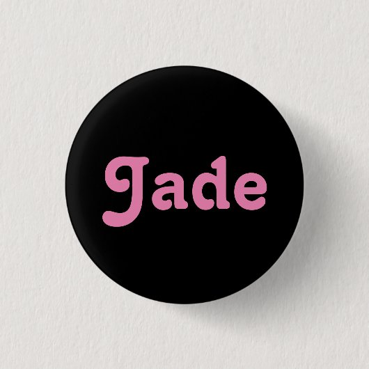 Button Jade (Vorderseite)