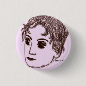 Button Janes Austen (Vorderseite)