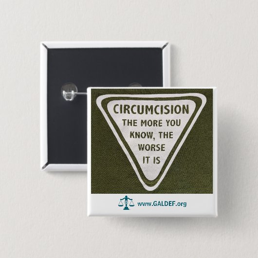 Button - Je mehr Sie wissen (Vorne & Hinten)