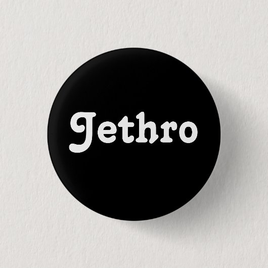 Button Jethro (Vorderseite)