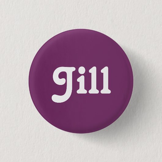 Button Jill (Vorderseite)
