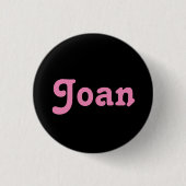 Button Joan (Vorderseite)