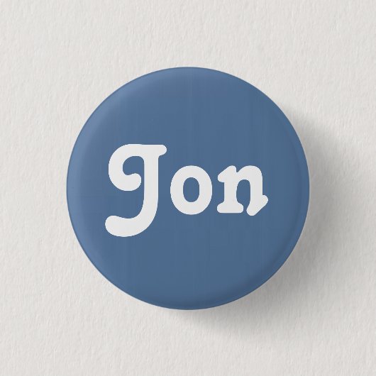 Button Jon (Vorderseite)