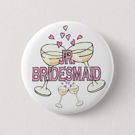 Button: Jr. Bridesmaid Button (Vorderseite)