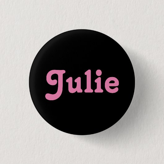 Button Julie (Vorderseite)