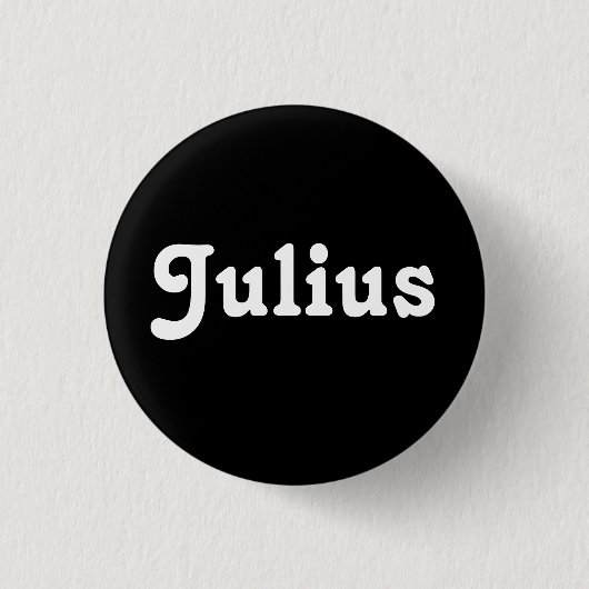 Button Julius (Vorderseite)