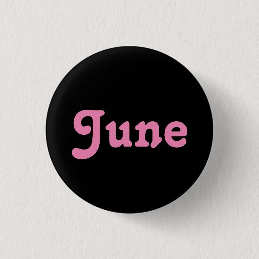 Button June (Vorderseite)