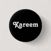 Button Kareem (Vorderseite)